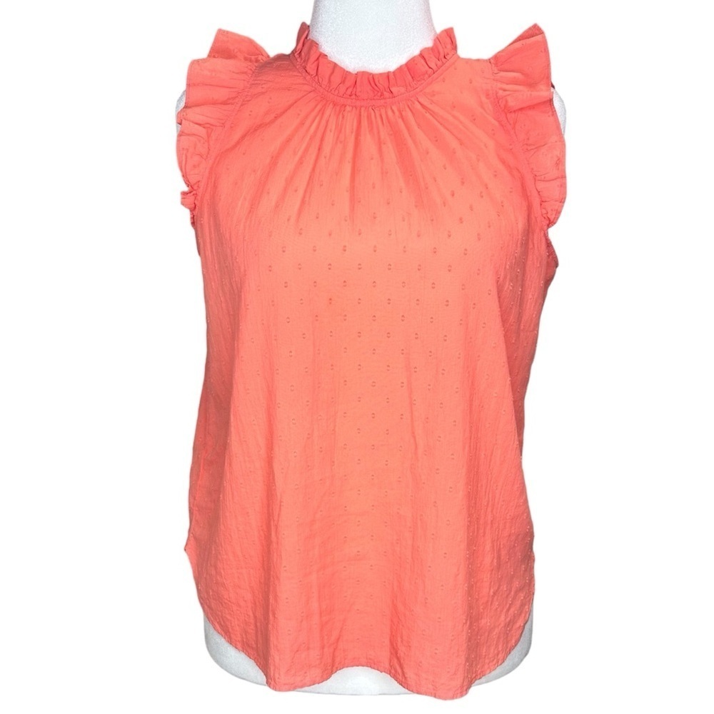 ⭐️LOFT Sleeveless Mock Neck Blouse Size M